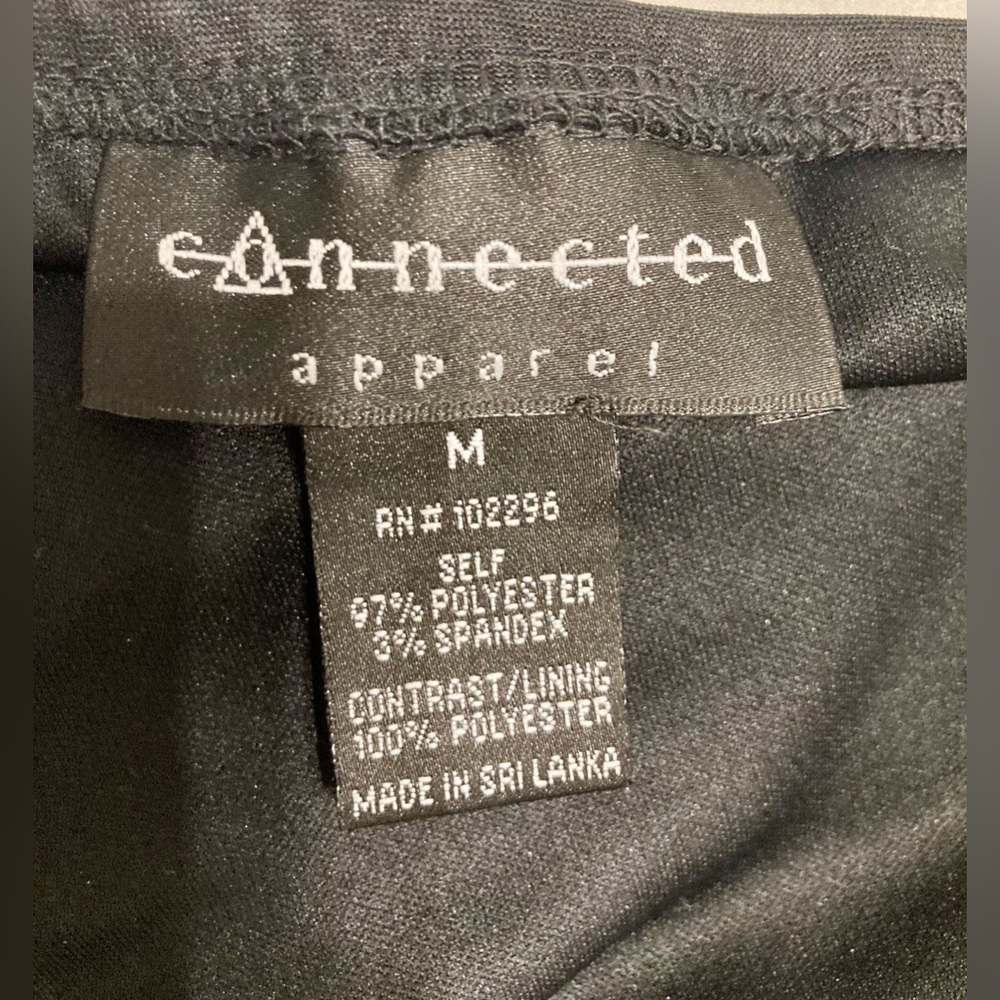 Connected Apparel Black Women's Jumpsuit Size-M Stunning cocktail jumpsuit. New - Picture 8 of 8